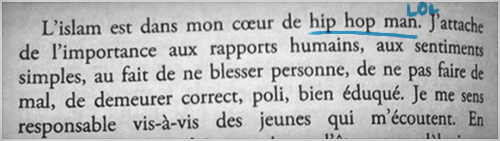 La Fouine - Drole de parcours - Le Livre
